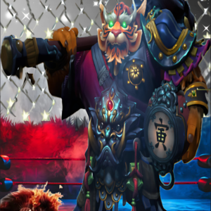 Cache skin *The Wilding Tiger* from Dota 2 for Brewmaster