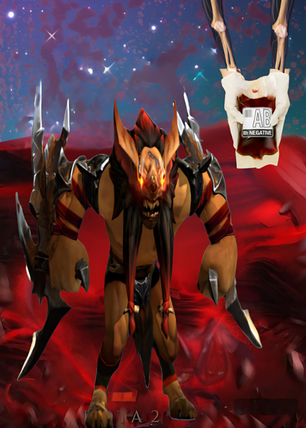Trail of the Sanguine Collector's Cache for Blood Seeker from Dota 2.