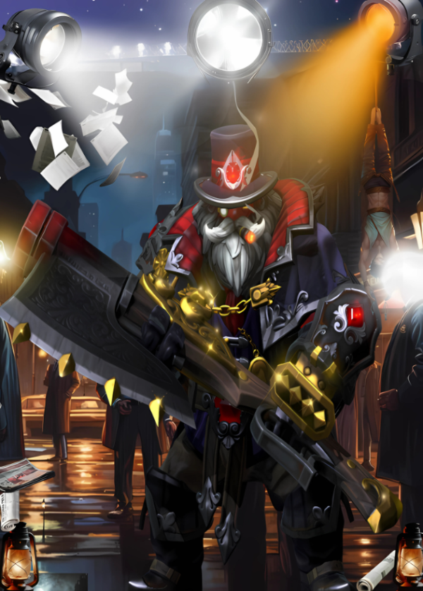 Dota 2 Axe's Collector's Cache (Bootblack Brawler)