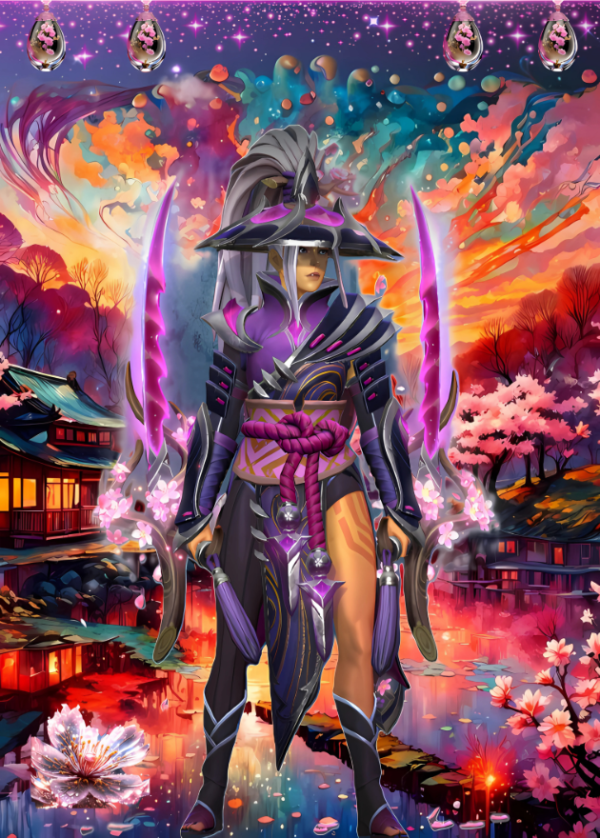 Anti-Mage recent Proselyte of the Sakura Clan (Collector's Cache) found in Dota 2.
